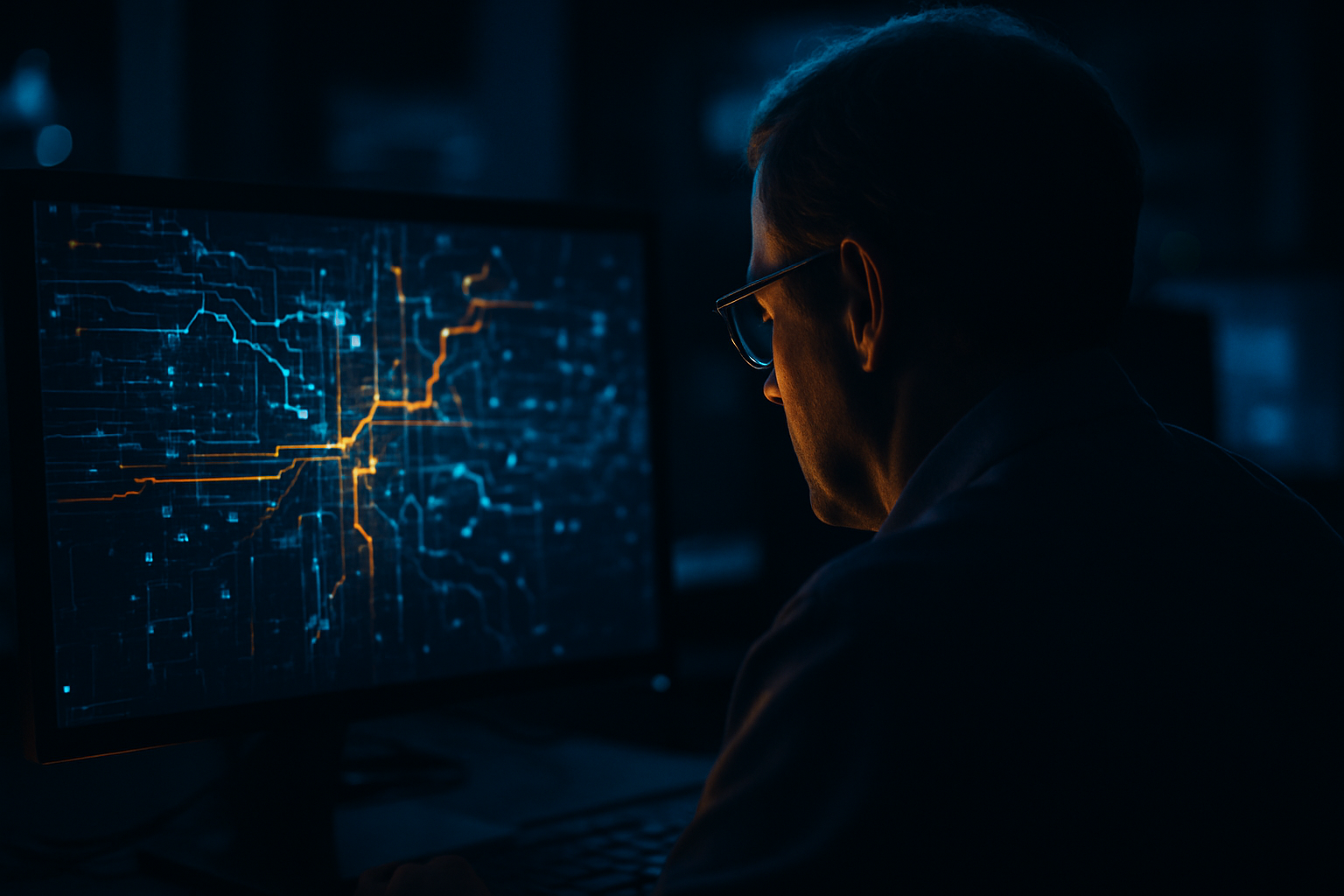 standard business insurance cyber breach - abstract data visualization or digital security concept - geometric patterns, circuit board macro, or encrypted data visualization